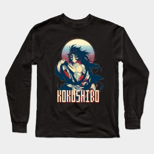 kokushibo demon Long Sleeve T-Shirt